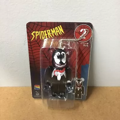 Marvel Bearbrick   Venom  Spider-Man #2 100% Keychain By Medicom Toy • $19.99