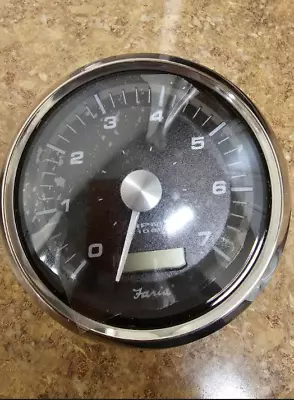 Faria Boat  4  Tachometer Gauge 7000 Rpm - For Mercury - Berkshire - Pn Thc634 • $99.95