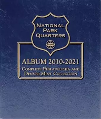 National Parks Quarters Album P&D 2010-2021 Coin Album Whitman 3057 W/ Free Post • $35.29