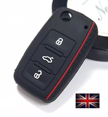 Cover Key For Vw Touareg Tiguan Mk6 Mk5 Caddy Bora Golf 3 Button Remote Case 10 • $7.01