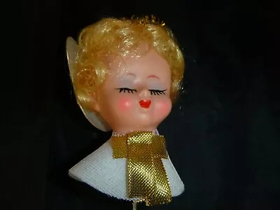 NOS Vtg 60s Angel Head Craft Pick Blonde Hair Made In Japan 12  • $12