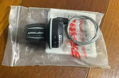 NOS SRAM MRX Comp BIKE 5 Speed Twist Shifter BLACK GRIP • $17.25