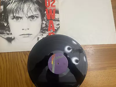 U2 War 1983 ISLAND Records Vinyl Record LP • $12.99