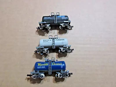 Atlas N Scale Lot Of 3 Beer Can Tank Cars • $15