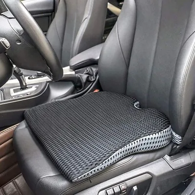 Memory Foam Car Wedge Seat Cushion Breathable Chair / Car Seat Pad Mat Non-Slip • £15.89