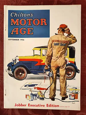 Rare CHILTON's MOTOR AGE Magazine September 1956 Richard Hook Jobber Edition • $14.40