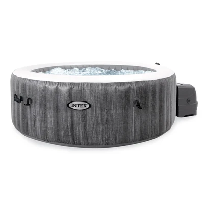 $545.99 • Buy Intex 28439EP PureSpa Plus Greywood Inflatable Hot Tub Bubble Jet Spa, 77 X 28 