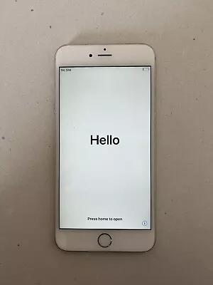 Apple IPhone 6s Plus - 64GB - Silver (Unlocked) A1687 (CDMA + GSM) (AU Stock) • $45