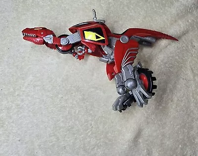 2004 Red D.I.C.E BANDAI BEI-XEBEC T-REX/MOTORCYCLE TRANSFORMING Toy • $158