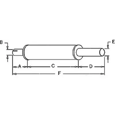 KE846 Muffler For Minneapolis Moline 5 Star G GVI G6 U Z Early Model Tractors • $90.99