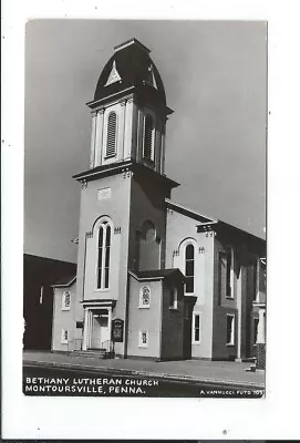 R P Postcard Post Card Montoursville Pennsylvania Pa Bethany Lutheran Church • $6.50