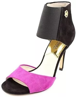 Michael Kors Sivian Bootie Suede Pomegranate Shoes Size 9 • $56