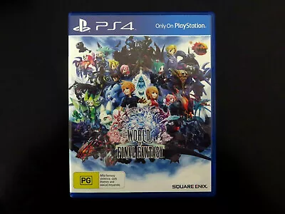 Sony Playstation 4 PS4 World Of Final Fantasy Video Game Aus Version VGC • $15.90