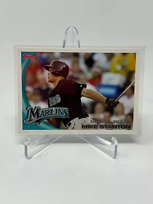 2010 Topps Update Baseball Mike Stanton Rookie Debut RC Card #US-327 • $2.49