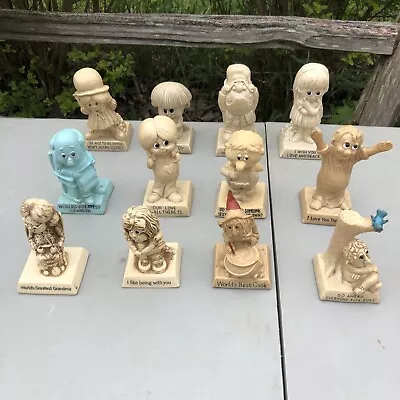 R & W Berries Co. LOT Of 12 Figurines Statues Mics USA 1970's Vintage • $29