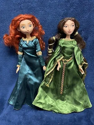 Disney Store Brave Queen ELINOR MERIDA Doll Articulated Mom • $38