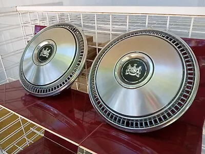 1975-1978 Mercury Grand Marquis 15  Hubcaps Set Of (2) Wheel Covers OEM Vintage  • $187.99