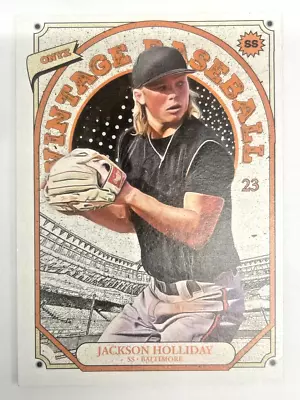 Jackson Holliday - 2023 Onyx Vintage Baseball Orioles • $5.99