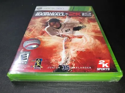Major League Baseball 2K12 - Xbox 360🔥Fast Shipping🔥Factory Sealed • $35