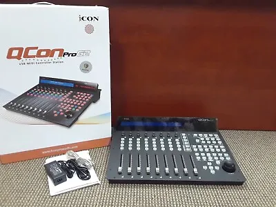 Icon Qcon Pro G2 - DAW Control Surface ProTools Cubase Logic Pro Many More • $499