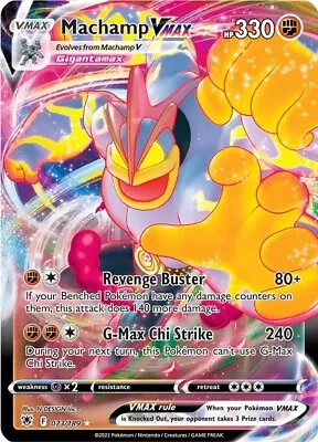 Pokémon TCG Machamp VMAX Astral Radiance 073/189 Holo Ultra Rare • $3.25