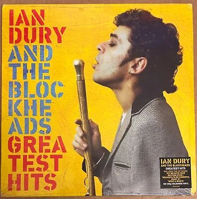 Ian Dury And The Blockheads - Greatest Hits ( Coloured Vinyl) New Sleeve Damaged • £17.99