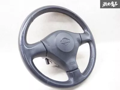 Nissan Genuine ER34 Skyline Steering Handle Steering Wheel Leather • $485.10