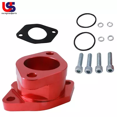$16.75 • Buy For Yamaha Warrior 350 YFM350X Carburetor Intake Manifold Boot ATV RED