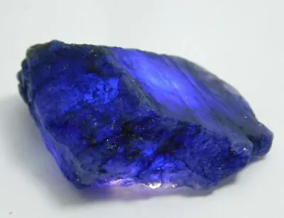 64.5 CT Natural Blue Sapphire Certified Rough Uncut Stone Huge Loose Gemstone • £14.82