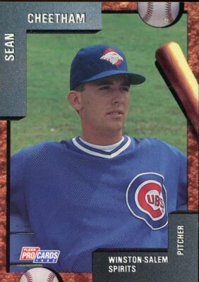 $2.34 • Buy 1992 Winston Salem Spirits SEAN CHEETHAM CUBS PROCARDS Woodbridge Va