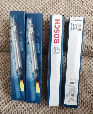 £6.20 • Buy Bosch Glow Plugs X 4 Duraterm 007 New In Box