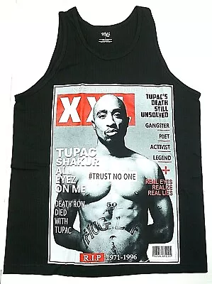 Tupac Shakur Tank Top T-Shirt 2Pac West Coast Rap Hip Hop Tee Men's Vest New • $17.05