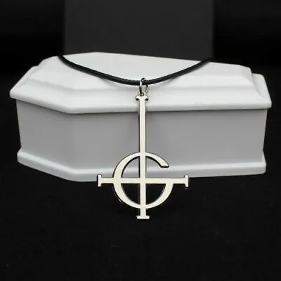 LUCIFIX 57/40mm Pendant Cord / Chain Necklace Inverted Cross Crucifix Satanic • £13.95