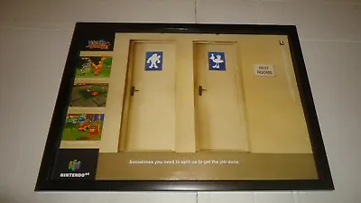 £14.99 • Buy BANJO TOOIE Nintendo 64 Game-framed Original Advert