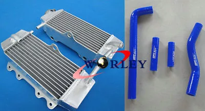 For Yamaha YZ250F YZF250 / WR250F 2002-2005 02 03 04 05 Aluminum Radiator & Hose • $145