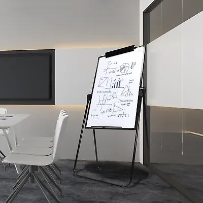 28 Inch*40 Inch Double-sided Whiteboard Foldable Dry Erase Board Mobile 70*100cm • $85