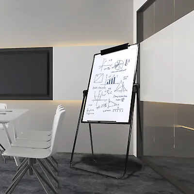 Office Magnetic Dry Erase Board Stand Adjustable 40x28‘’ Whiteboard Easel Kit • $80