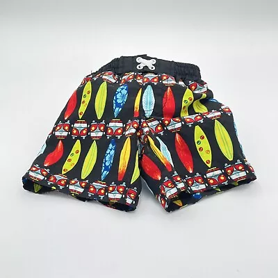 Baby Boy Swim Trunks Size 3 Months Colorful Surf Board Design • $8.95