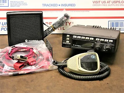 Motorola VHF Astro  Model W-4 50 Watt Radio.  Complete Set-up. • $189.95