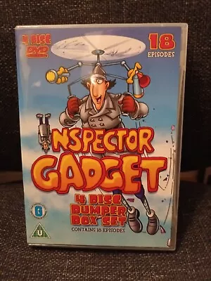 Inspector Gadget Collection (Box Set) (DVD 2010) 4 Discs Containing 18 Episodes • £4.99