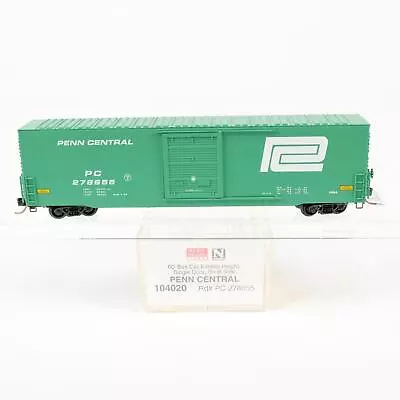 Micro Trains N Scale Penn Central CP 60' Excess Height Rivet Side Box Car 104020 • $24.99