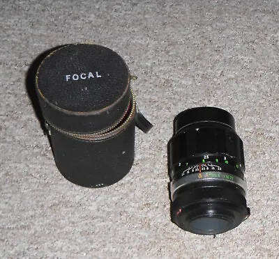 $12.99 • Buy Soligor Tele-Auto 1:3.5 F=135mm No 17107878 Lens In Case Take A LOOK !!!!!!!!