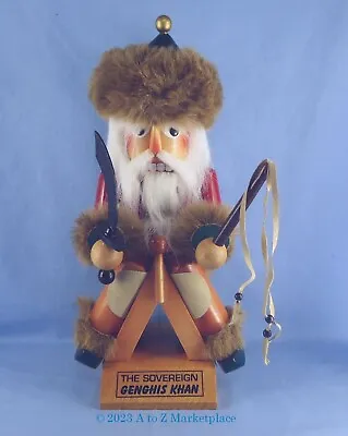 Vintage German Nutcracker Steinbach Genghis Kahn S886 14  NIB Old Stock • $260