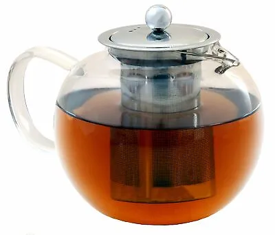 Life Upgrade Kozy Kettle - 5 Cup Glass Teapot With Removable Stainless Steel ... • $17.50