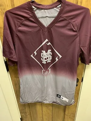 Adidas Mississippi State Baseball Jersey Size 42 (M)Fall Practice Reversible • $33.95