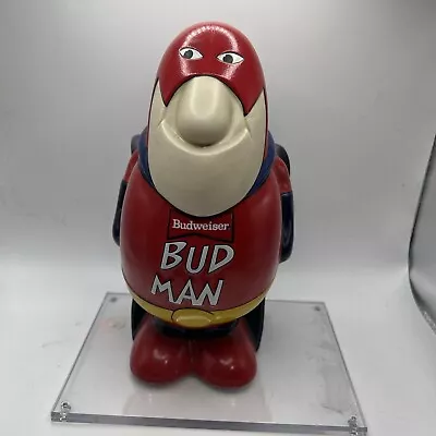 Vintage 1989 Budweiser Bud Man Beer Stein Ceramic Budman Collectors Edition • $49.99