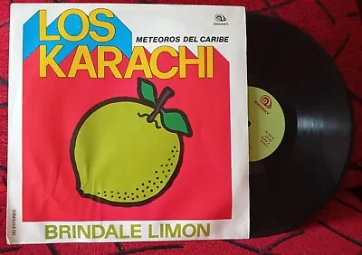 LOS KARACHI  METEOROS DEL CARIBE  ** Brindale Limon ** ORIGINAL LP • $39.99