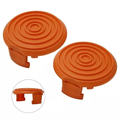 Quick Snapping Spool Cover Cap For QUALCAST GT30 Grass Trimmer Strimmer Orange • £7.97