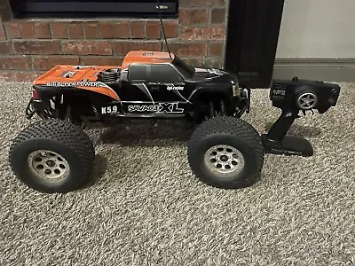 $325 • Buy Hpi Savage Xl 5.9 Used Nitro Rc Truck Gas Powered Rc Truck