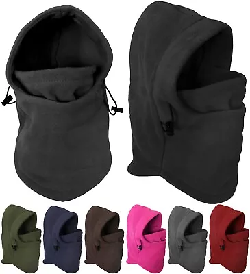 Winter Fleece Balaclava Warm Hooded Face Mask Neck Warmer • $8.95